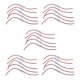 thumbnail image 1 of 25 Piezas Portafusibles de Tubo de 6 mm X 30 mm en  de Apones Roscados de Tonillo  de Cable Rojo, 1 of 1