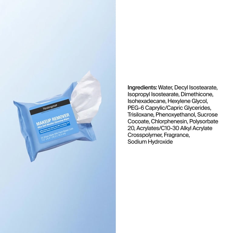 Neutrogena Makeup Remover Wipes, 2 Pack (50 Count Total) photo 8