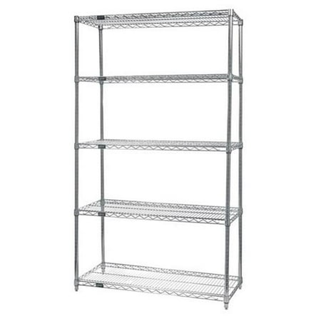 

5-Shelf Chrome Wire Shelving Starter Kit 14 x 54 x 54 in.
