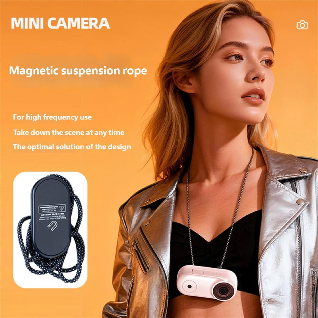 AOOOWER 1920x1080 Camera Portable Retro Camera Video Recorder Sports Mini Camera Pocket