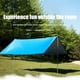 thumbnail image 4 of Lona Impermeable Para Acampar Carpa Lona Hamaca Lluvia Mosca Revestimiento De Plata Protección Solar Lona Impermeable Para Acampar Colchoneta De Picnic Multifuncional Para Acampar ANGGREK Otros Deportes, 4 of 8