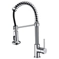 thumbnail image 1 of Anzzi KF-AZ194CH Step Single Handle Pull-Down Sprayer Kitchen Faucet in Polished Chrome, 1 of 1