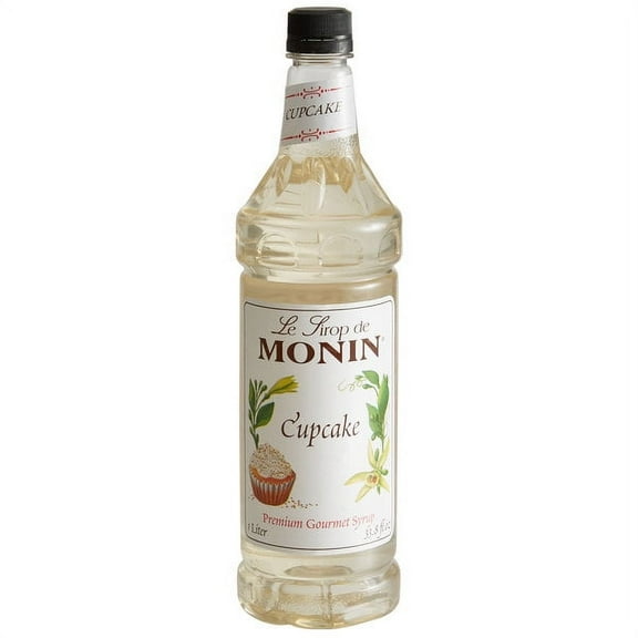 Monin Cupcake Flavored Syrup, 1 Liter