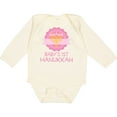 thumbnail image 3 of Inktastic Babys 1st Hanukkah Girls Long Sleeve Baby Bodysuit, 3 of 5