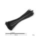 thumbnail image 1 of Lote De 250 Conectores De Cables Negros Rsistantes En Plastique Nylon (400 Mm X 3,6 Mm), 1 of 4