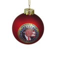 thumbnail image 2 of Kurt Adler President Donald Trump Glass Ball Ornament Standard, 2 of 4