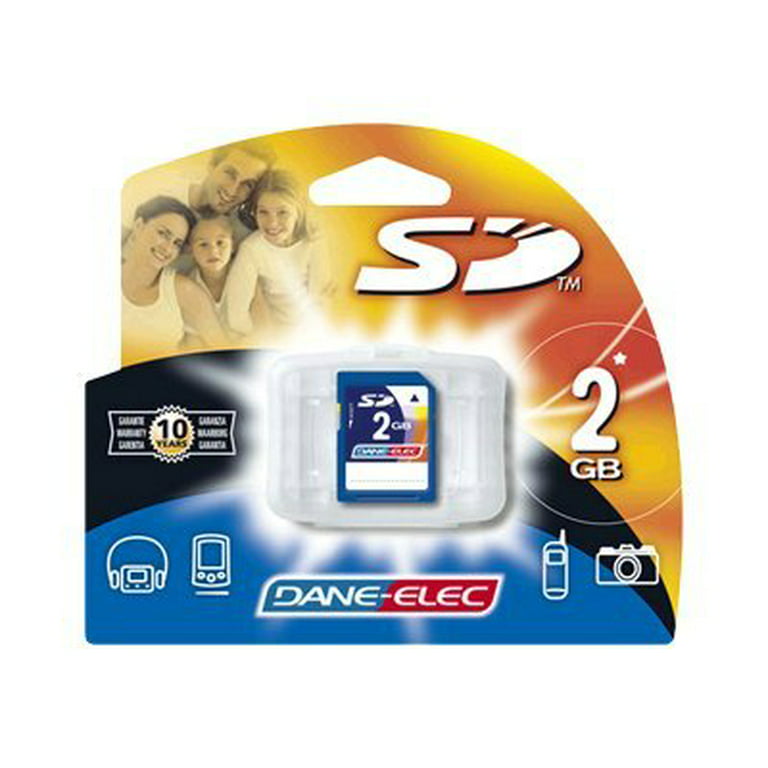 Dane-Elec 2GB SD Card - Memory Card - UK Seller (B2771)