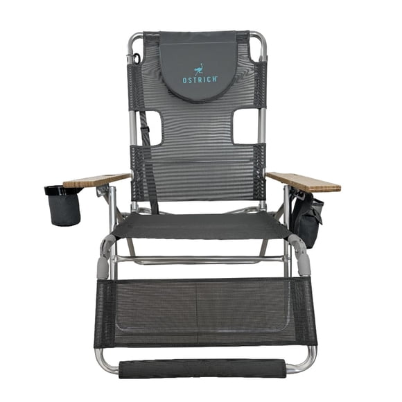 Silla Ostrich Altitude 3N1 gris de 16 pulgadas de altura de asiento