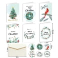 thumbnail image 5 of Christmas Greeting Card Gift Cute Cartoon Christmas Card Envelope With Stickers Personalized, 5 of 5