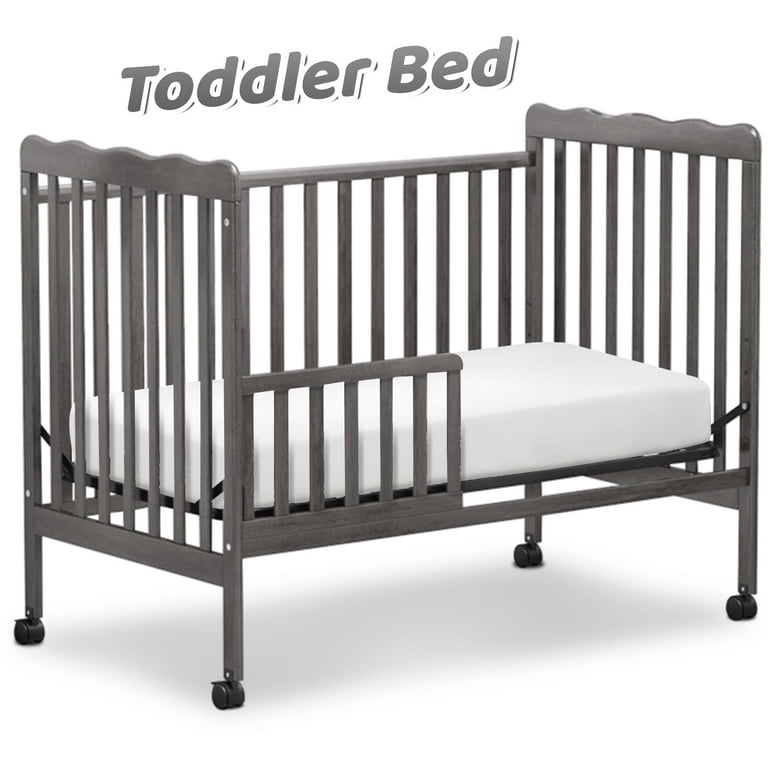 Gray crib walmart hot sale