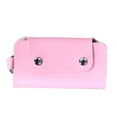 thumbnail image 2 of PU Leather Car Key Chain Ring Soild Color Keys Holder Pouch Case Organizer Bags Car Accessories, 2 of 4