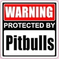 thumbnail image 2 of CafePress - Warning Pitbulls Body Suit - Baby Light Bodysuit, Size Newborn - 24 Months, 2 of 4