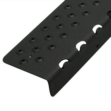 Handi Treads 30 inch Non-Slip Nosing, Powder-Coated Black, Pack of 6