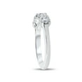 thumbnail image 3 of 1 1/4 ct 5-Stone Diamond Trellis Anniversary Ring 14k White Gold, 3 of 4