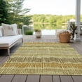 thumbnail image 6 of Addison Rugs Chantille Indoor/Outdoor Transitional Stripes Gold Washable Rectangle Rug, 2'6" x 3'10", 6 of 6