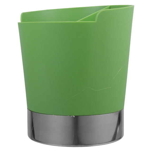 Multi-Function Straw Dispenser Utensil Holder 3-Compartment Organizer Chopstick Bucket Countertop Cutlery Holder For Kitchen Counter Bar Accessories