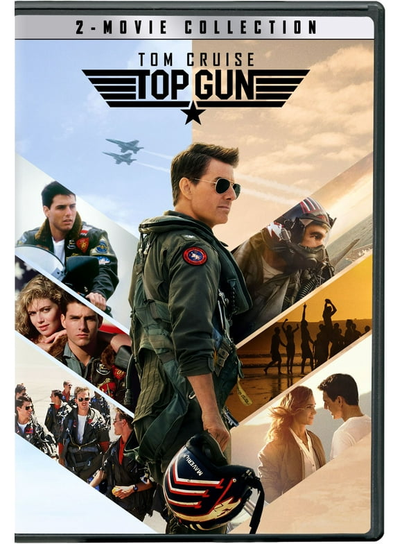 Top Gun 2 Movie Collection (Top Gun / Top Gun Maverick) (Walmart Exclusive) (DVD)