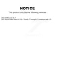 thumbnail image 2 of Transit Auto Rear Wheel Cylinders and Bearing Kit for Car Suzuki XL-7 Grand Vitara - Left Right Side (Driver Passenger) K7D-101146, 2 of 11