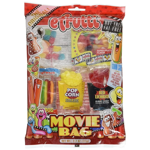 Efrutti Movie Bag Gummi Candy 2.7 oz