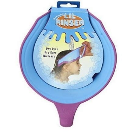 UPC: 0898631002032 | Splash Guard Lil Rinser Bath Shampoo Visor Shield Cap Hat Blue