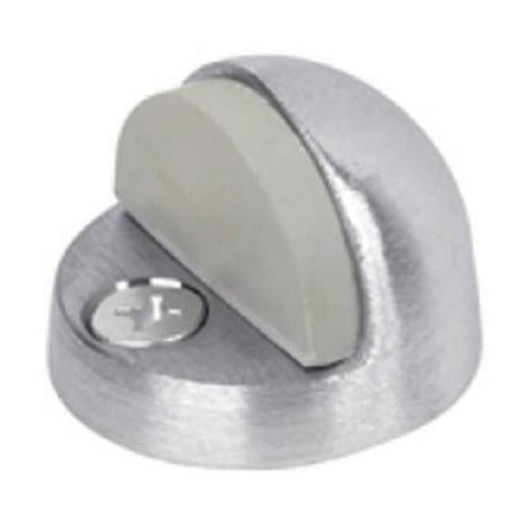 Tell Manufacturing DT100032 High Style Floor Stop, Satin Chrome Cast