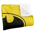 thumbnail image 3 of Batman Black Bat Silky Touch Super Soft Throw Blanket 36" x 58", 3 of 6