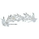 thumbnail image 1 of Corona de flores para novia, tocado de perlas artificiales, hojas de hierro, tocado para el cabello, joyería para el cabello para decoración de bodas, 1 of 5