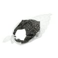 thumbnail image 5 of Unique Bargains Women's 1pc Cute Lace Headwrap with a Floral Ditsy Pattern Black, 5 of 6