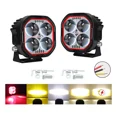 thumbnail image 1 of Faros De Auxiliares Luz 5modos Led 80w Para Auto Moto 2pcs, 1 of 8