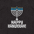 thumbnail image 4 of Inktastic Happy Hanukkah Menorah Women's Plus Size T-Shirt, 4 of 5