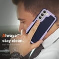 thumbnail image 4 of Dteck Shockproof for Samsung Galaxy S22 Plus Case Military Grade Drop Tested Heavy Duty 3 in 1 Hybrid Hard Back & Soft Edge Slim Protective Galaxy S22 Plus Case, Lightpurple, 4 of 8
