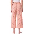 thumbnail image 3 of INSPIRE CHIC Womens Pajama Bottoms Palazzo Print Lounge Elastic Waist Sleepwear Loose Wide Leg Pants XS Pink, 3 of 6