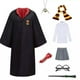 thumbnail image 4 of Disfraz de Hermione Granger, bata, chal, corbata, bufanda, varita, gafas, falda de Gryffindor, suéter, disfraz de Halloween de Harry Potter, 4 of 5