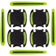 thumbnail image 5 of Juego de 8 pegatinas reflectantes para coche, pegatinas de advertencia, pegatinas reflectantes laterales para coche, protectores de manillar y películas para arañazos de pintura de manillar, 5 of 5