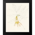 thumbnail image 2 of Unknown 12x14 Black Modern Framed Museum Art Print Titled - Watercolor Leaf Sketches III, 2 of 5