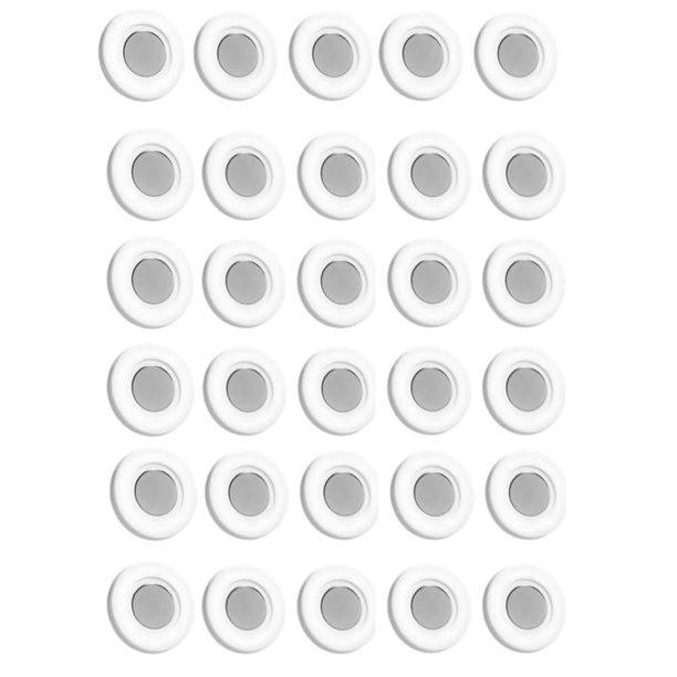 30 Soportes Magnéticos para Control Remoto, Organizador de Control Remoto, Soporte Adhesivo Fuerte para Cargador de Control Remoto de TV.