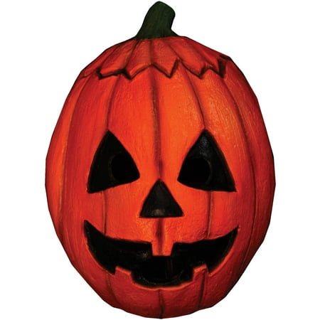 Pumpkin Halloween III Latex Mask Adult Halloween Accessory