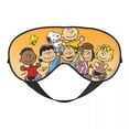 thumbnail image 1 of Máscara de ojos para dormir con personajes de cómic de Peanuts, para mujeres y hombres, con antifaz Snoopy, Charlie Brown, Linus y Lucy, suave antifaz para la siesta, 1 of 5