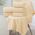 thumbnail image 6 of Xuniizn Bath Towel and Wash Cloths Set: 4xSquare Towels, 2 Bath Towels, 2xHand Towels, cotton, Highly Absorbent & Fade Resistant, 6 of 7