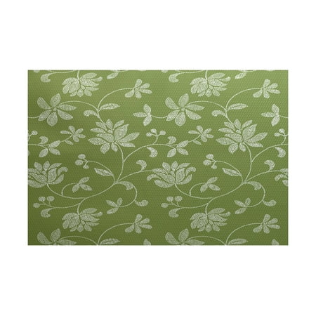- Simply daisy 3' x 5' traditional floral floral print indoor rug