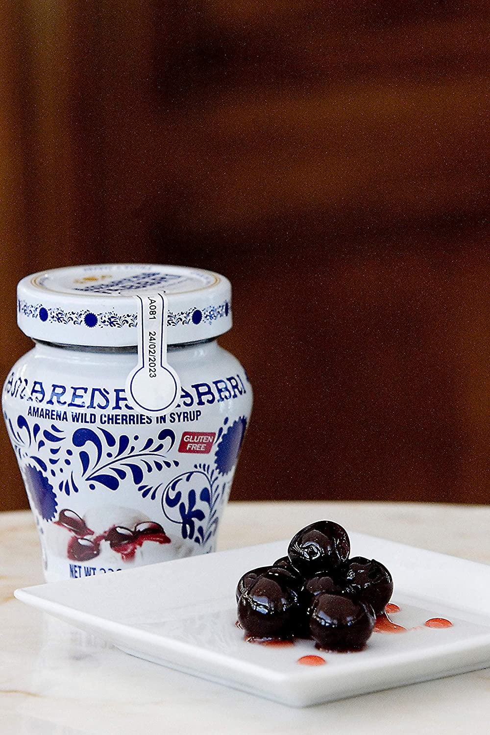 Amarena Fabbri Wild Cherries in Heavy Syrup - 230g
