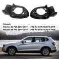 thumbnail image 3 of Wing Mirror Replacement , Glossy Black Door Mirror Cover  Stylish Scratch Proof Easy To Install  For X3 X4 X5 X6, 3 of 8