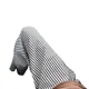 thumbnail image 5 of Pantalones largos de casa para mujer, ropa de dormir a rayas, usable para exteriores, primavera, otoño, verano, cómodos, holgados, con cordón en la cintura elástica, 5 of 5