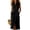 03 Black, variant on Women's Summer Maxi Dress Sleeveless A-Line Flowy Sundress Elastic Waist Casual Beach Vacation Dress