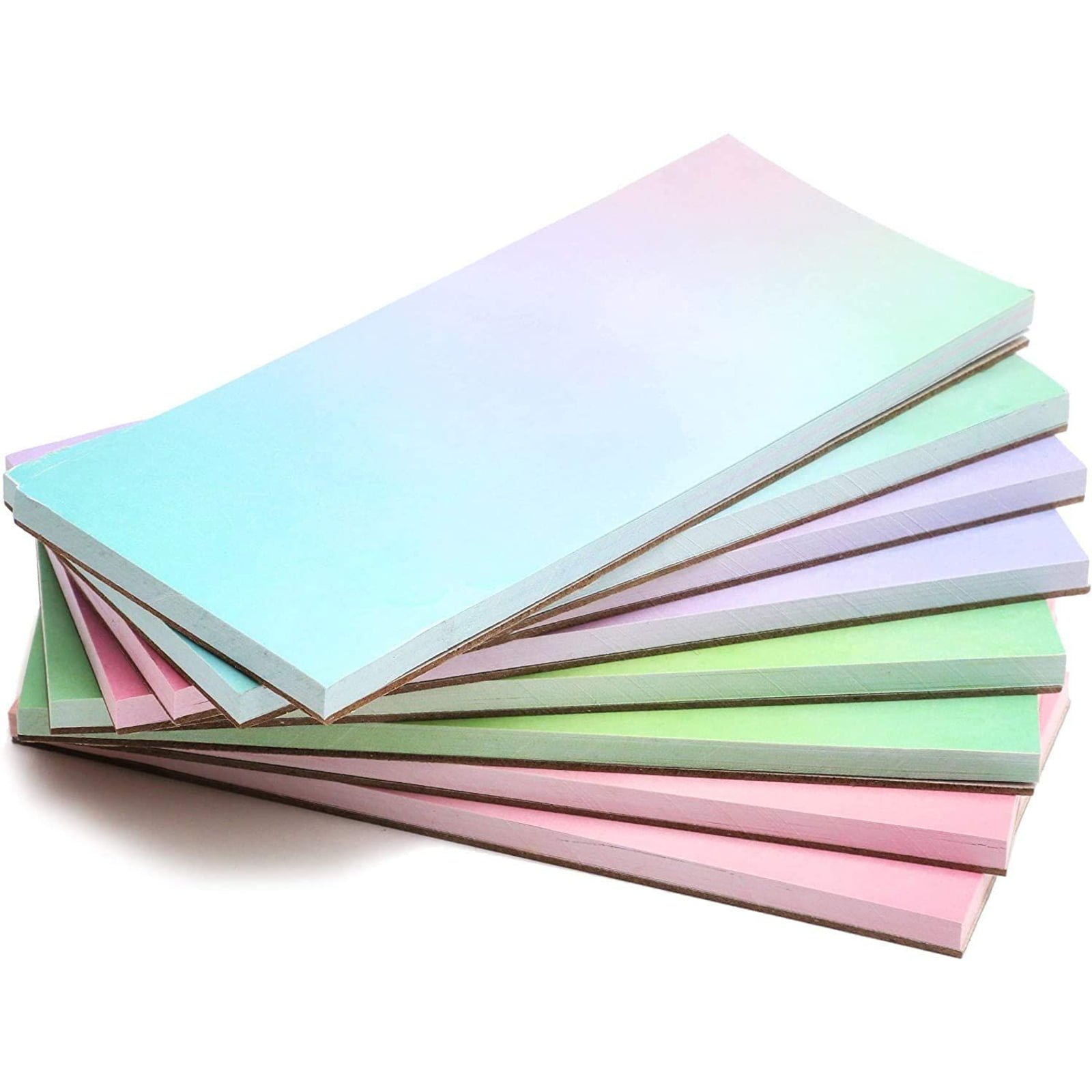 Four Colors Wheel Series Sticky Notes Memo Pad Diary Stationery 80 Pages cute 