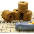 thumbnail image 6 of The Beadsmith S-Lon Bead Cord – .5 mm Twisted Nylon Cord, 4 Spools, Antique Gold Color, TEX210, 77 Yards, 6 of 6