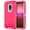 Pink White, variant on I-HONVA For Samsung Galaxy S9 Plus Case,3-Layer Military Grade Drop Protection Anti-Slip Bumper Rugged Shockproof Dustproof Protection 6.2 inch Phone Case,Pink White