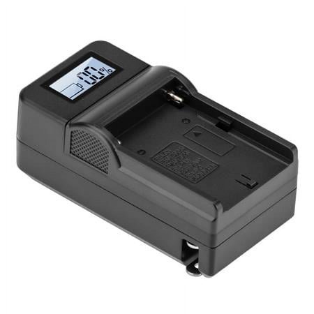 UPC: 0192223193000 | Compact Smart Charger with LCD Screen for Sony L & M Series
