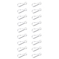 thumbnail image 3 of 20pcs Key Chain Carabiner Key Ring Clip Spring Snap Backpack Keychain Hooks, 3 of 8