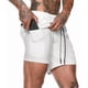 thumbnail image 2 of Gimnasio Short Con Licra Deportiva 2 En 1 Hombre Correr, 2 of 8